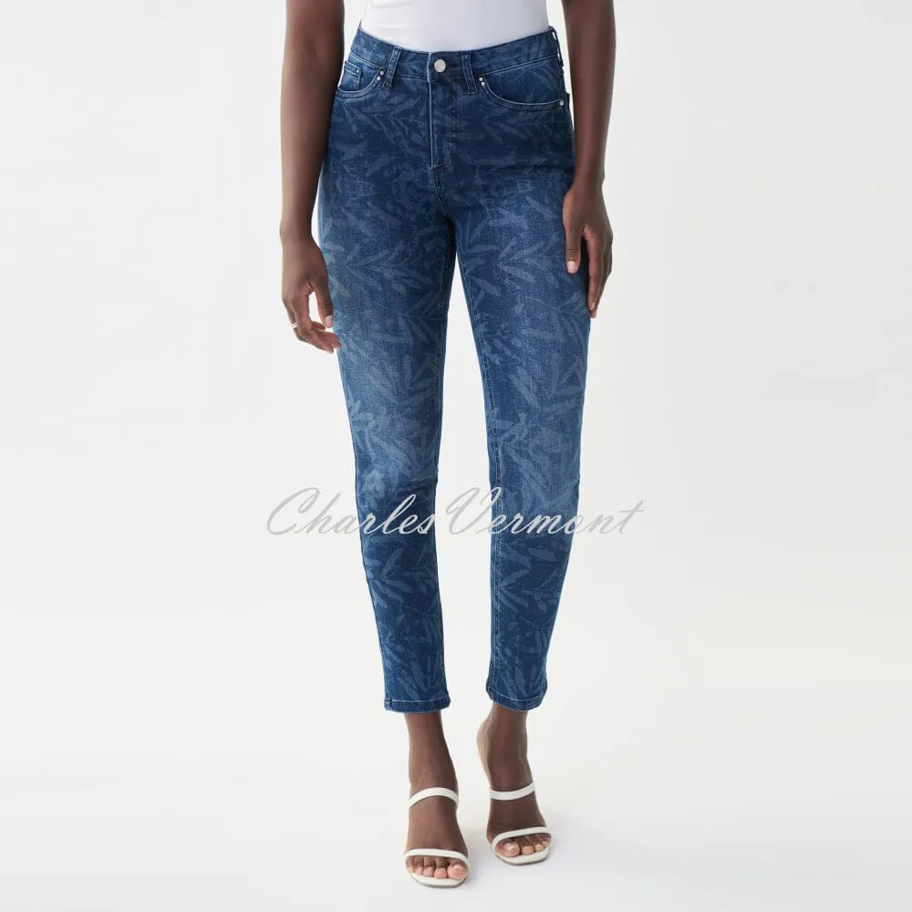 Joseph Ribkoff Blue Denim Print Jean – Style 222930