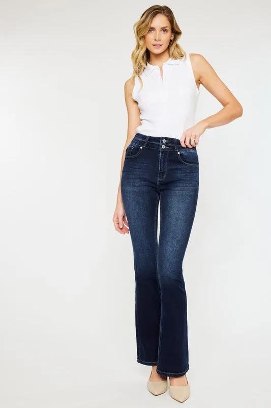 Josie High Rise Skinny Bootcut Jeans