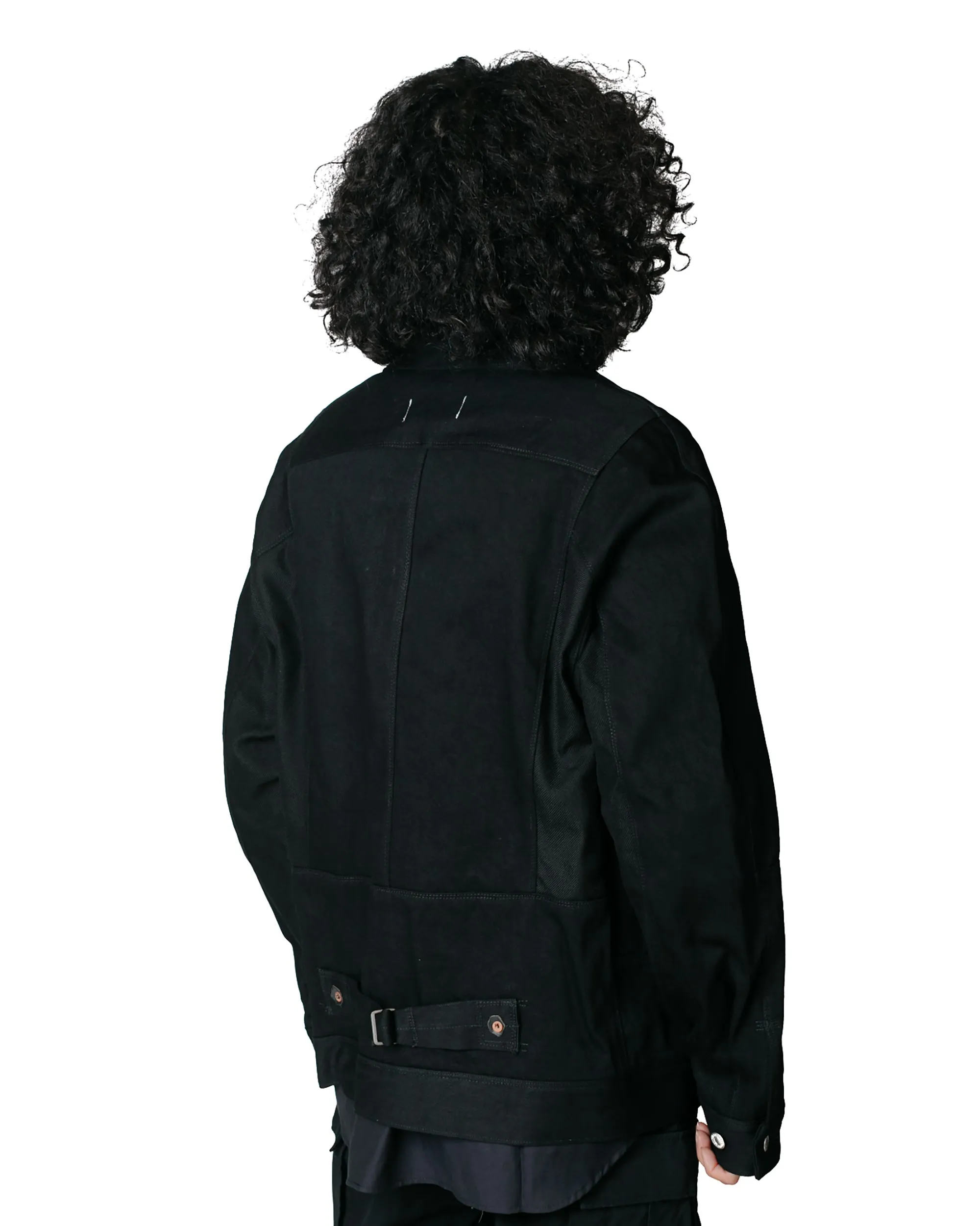 Junya Watanabe MAN x Levi's Cotton Wool Denim Jacket Black