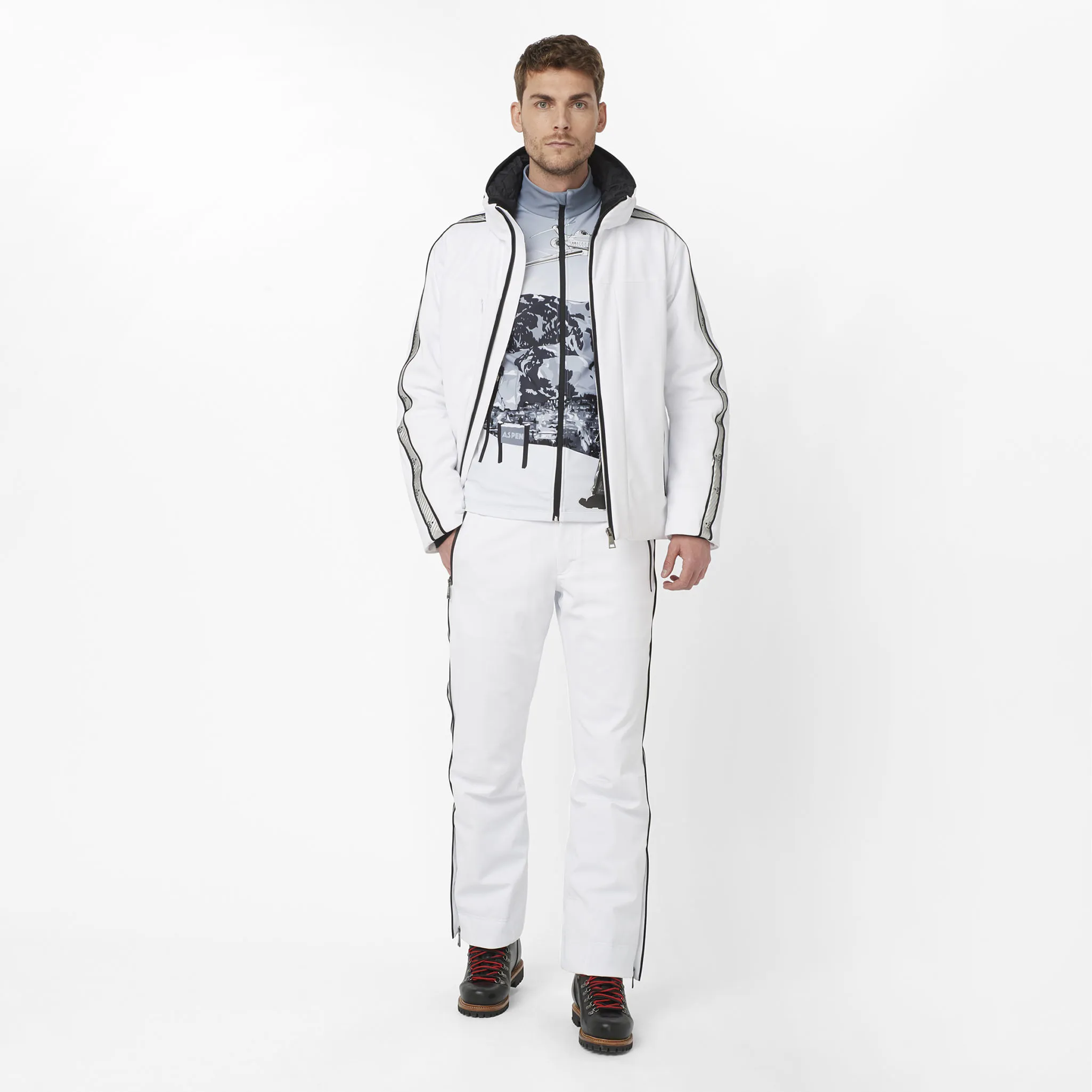 K3 White Ski Pant