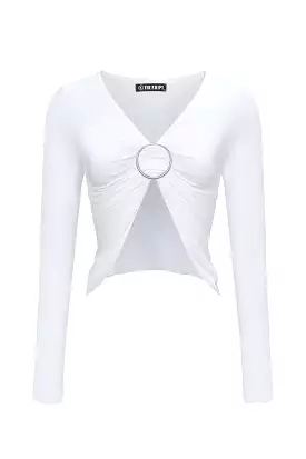 Lasedi Top - White