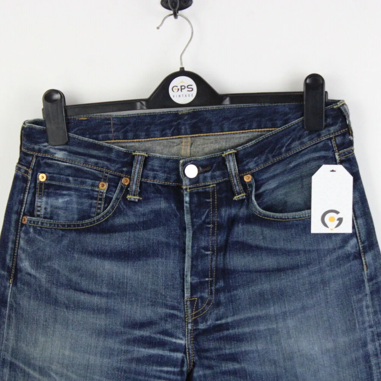 LEVIS 501 Jeans Dark Blue | W33 L32