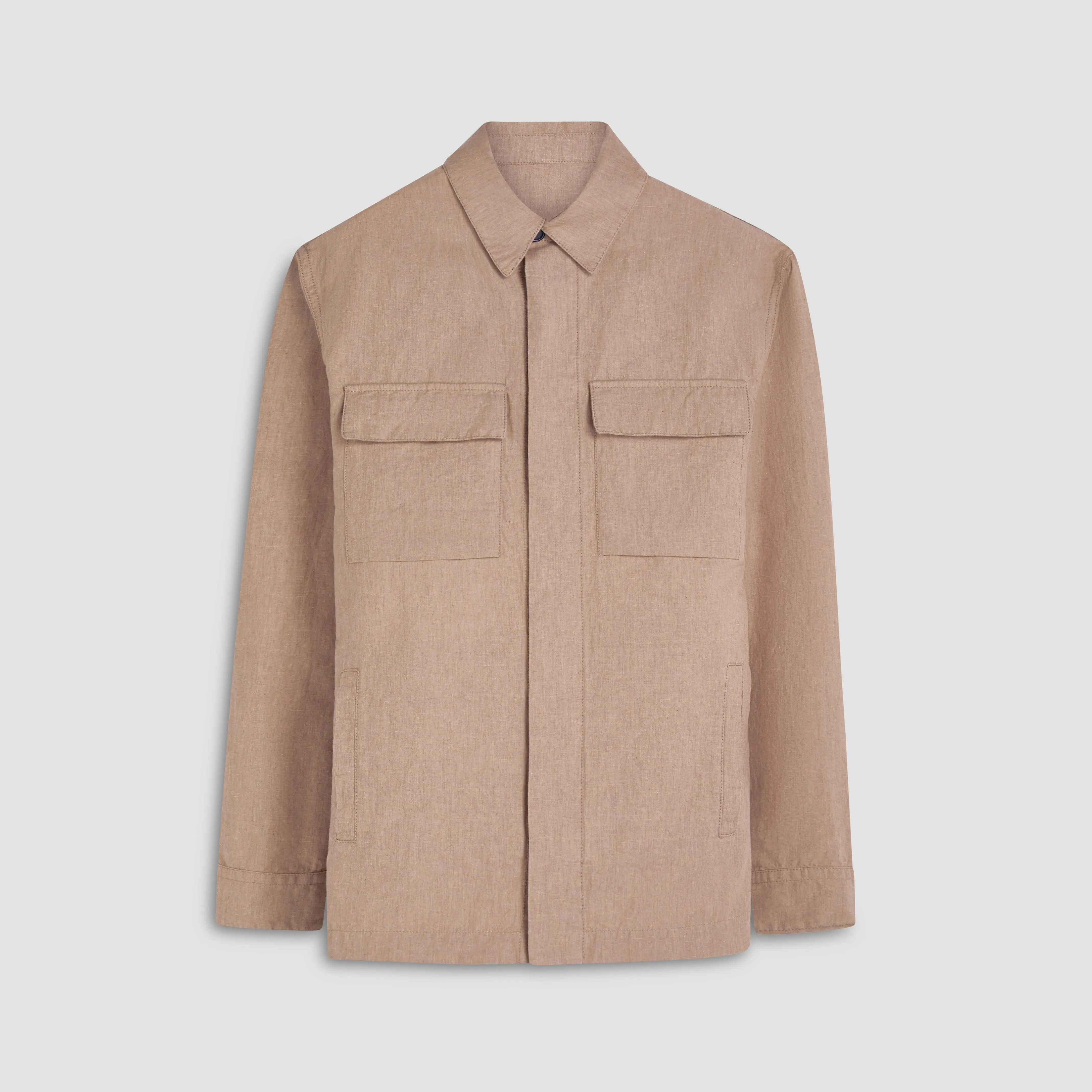 Linen Shirt Jacket