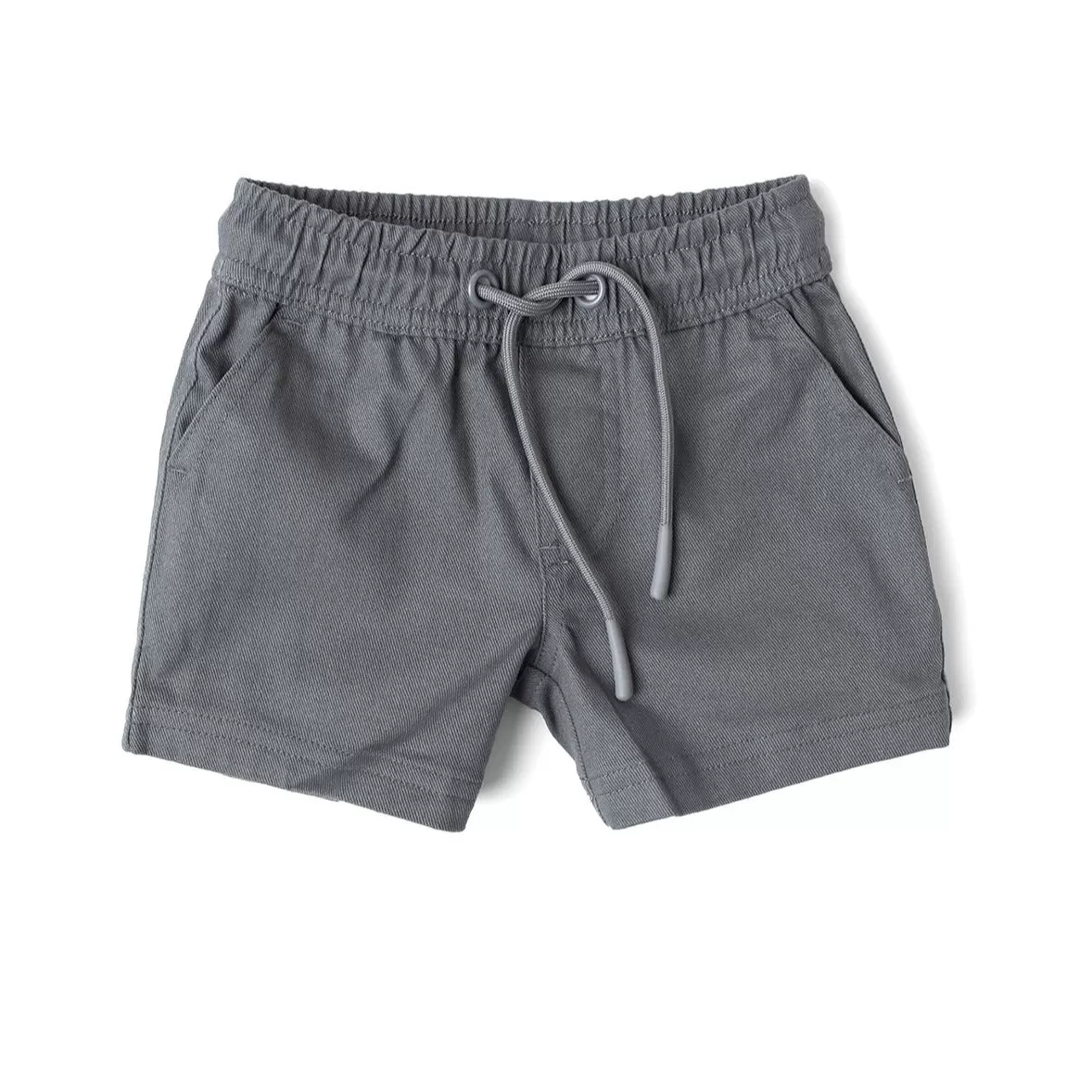 Little Bipsy Cotton Twill Short - Charcoal