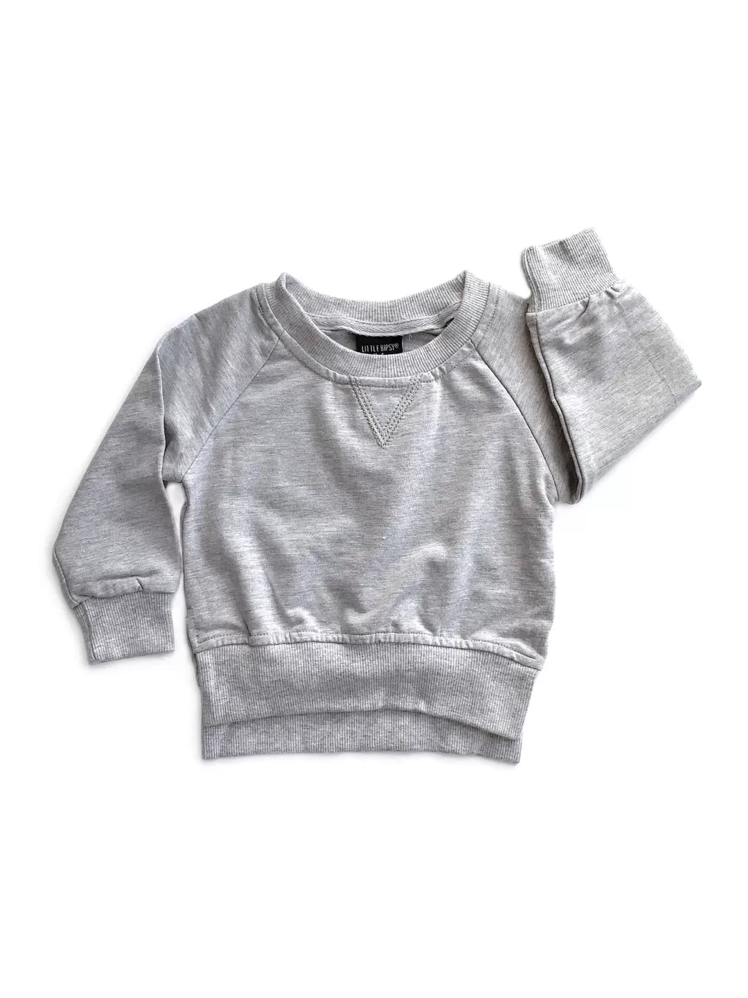 Little Bipsy Pullover - Grey