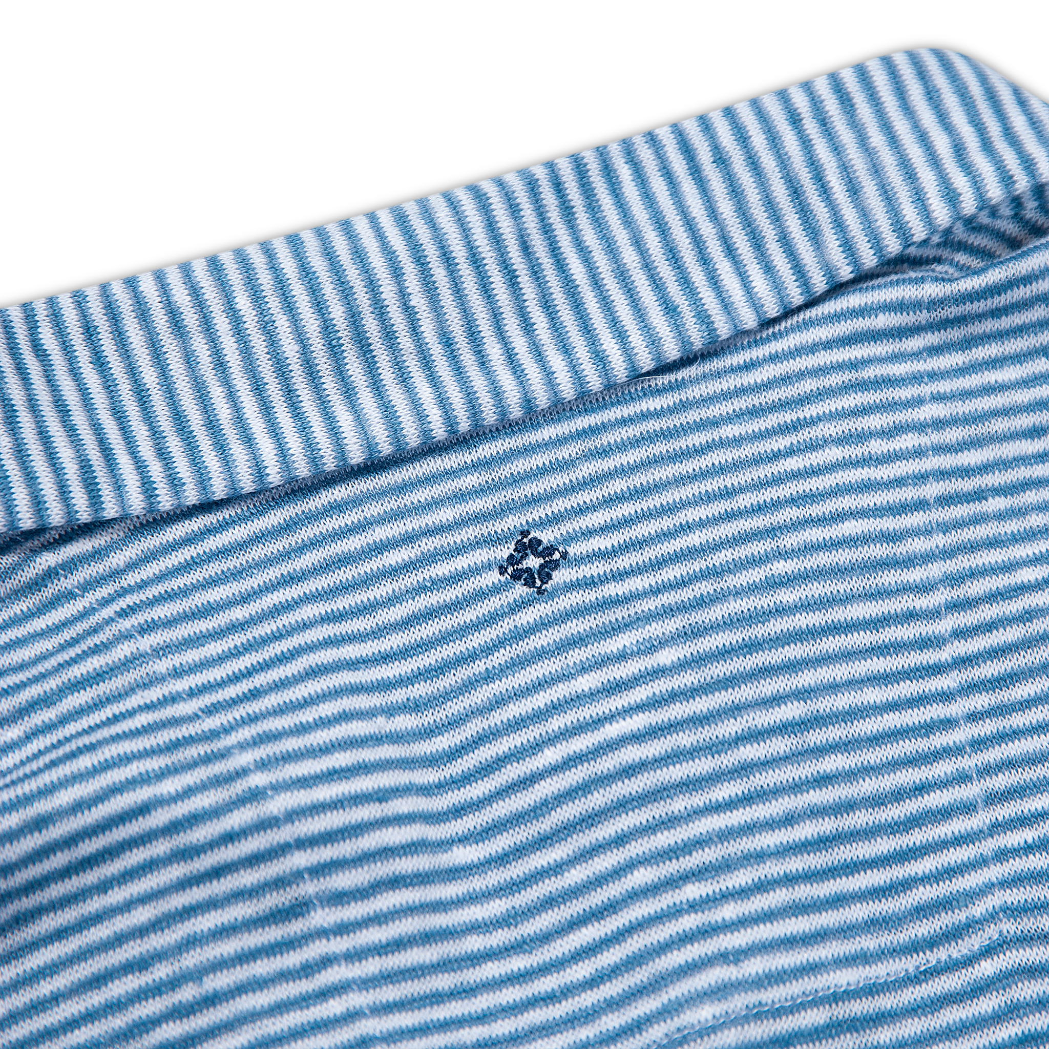 Lize Polo Linen Shirt Stripe (sugar paper)