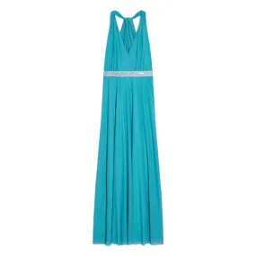 LONG DRESS COMICA Woman Light Blue