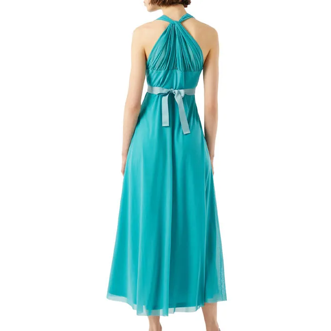 LONG DRESS COMICA Woman Light Blue