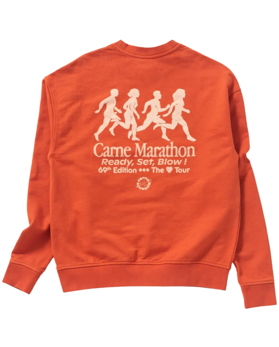 Marathon Sweatshirt Washed Orange