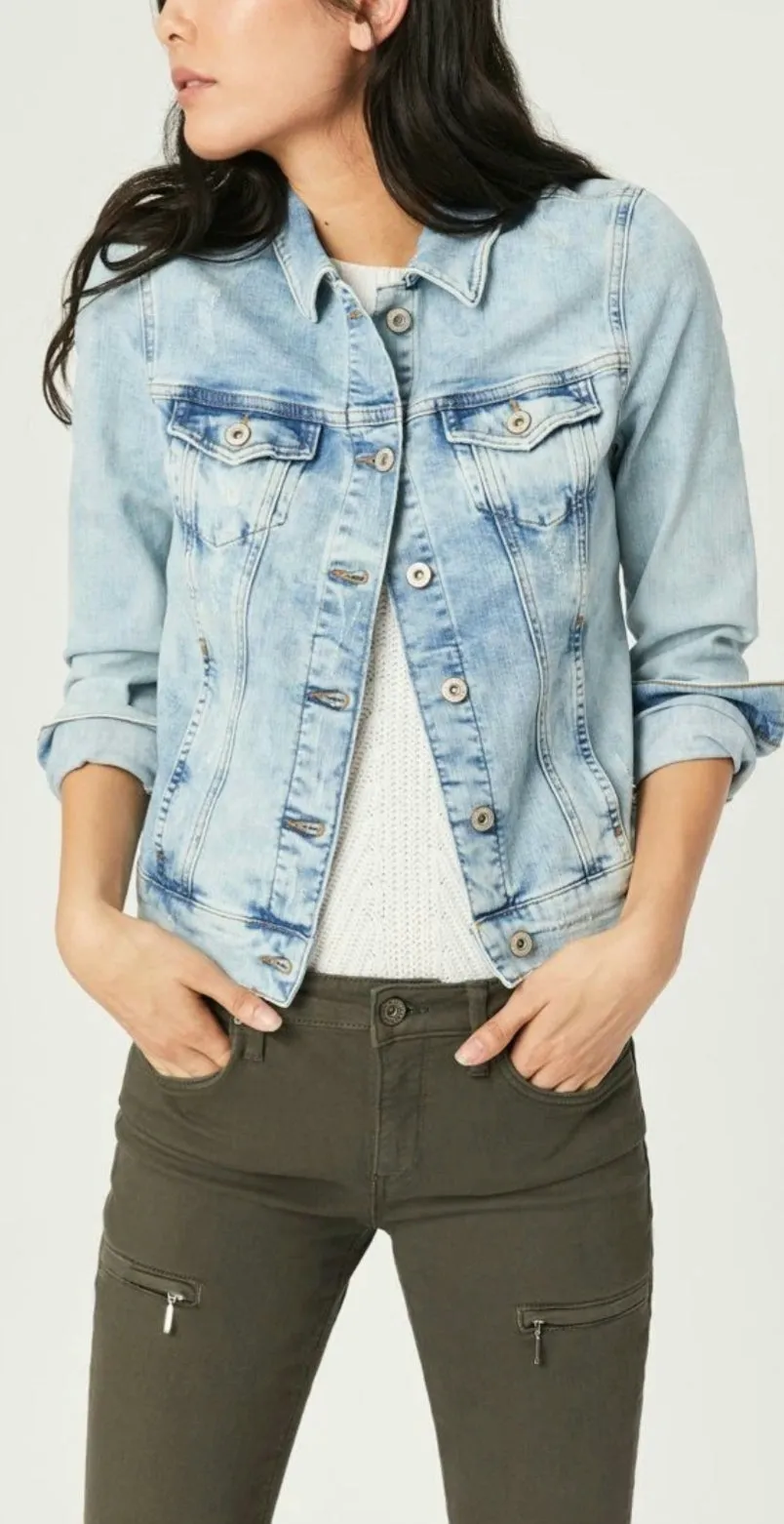 Mavi Jeans Long Sleeves Light Blue Denim Jacket