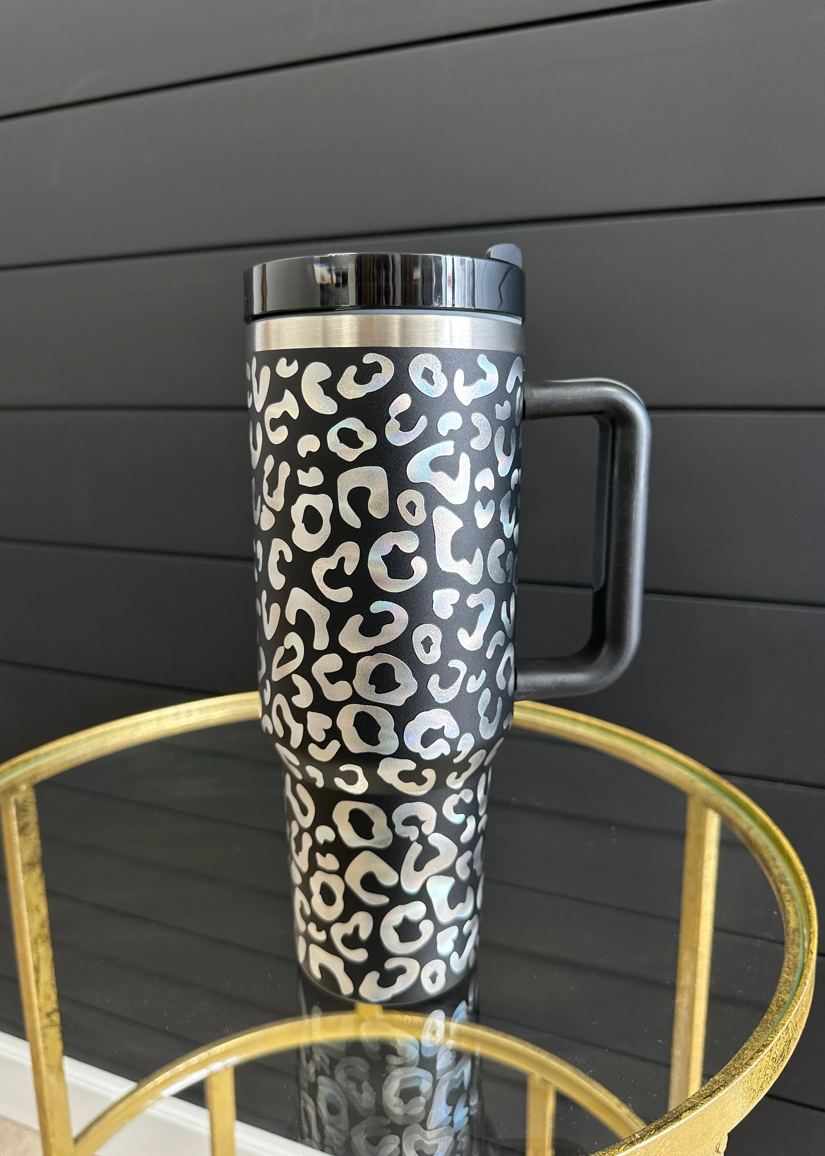 Metallic Animal Print Tumblers - 3 Colors!