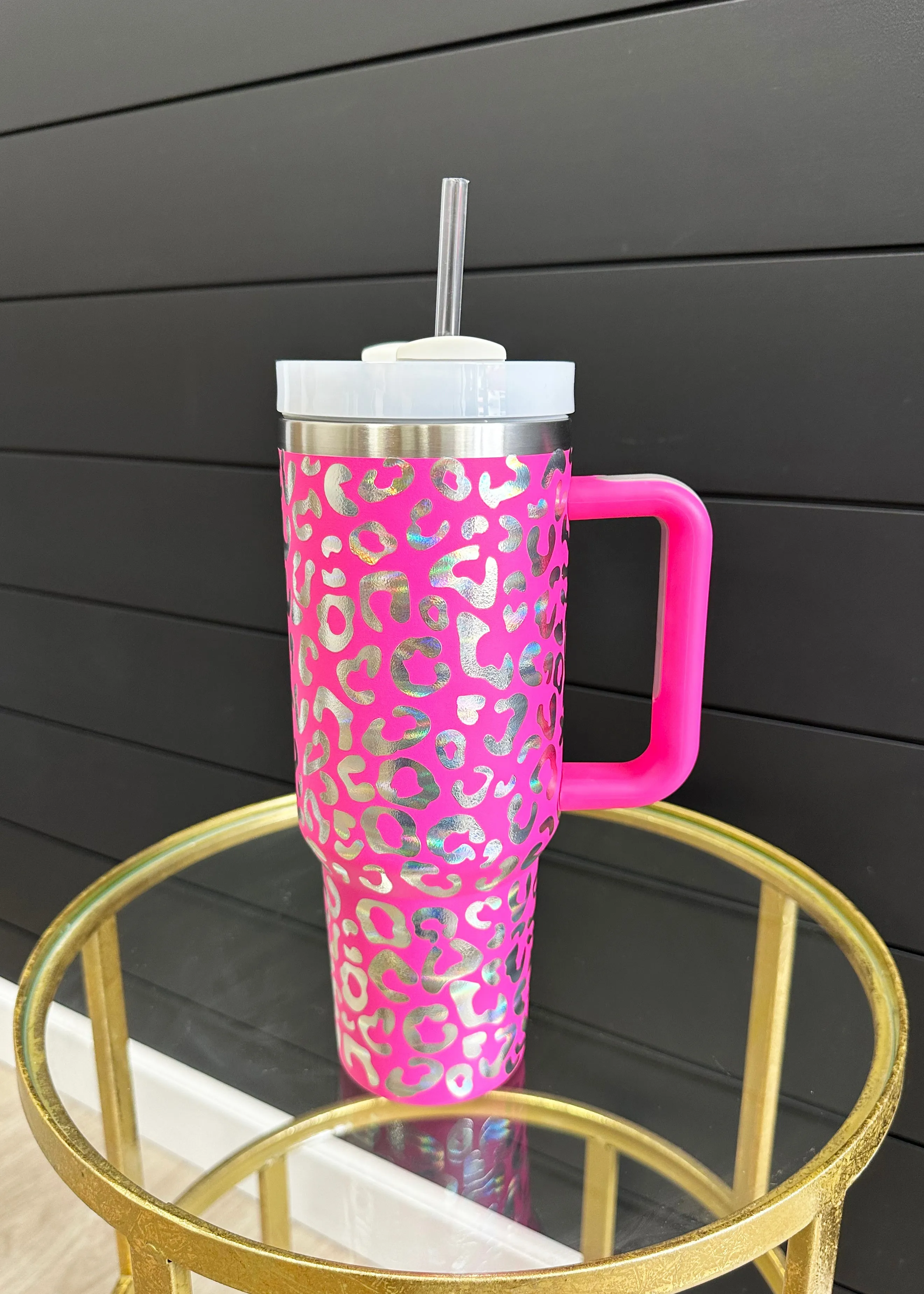 Metallic Animal Print Tumblers - 3 Colors!