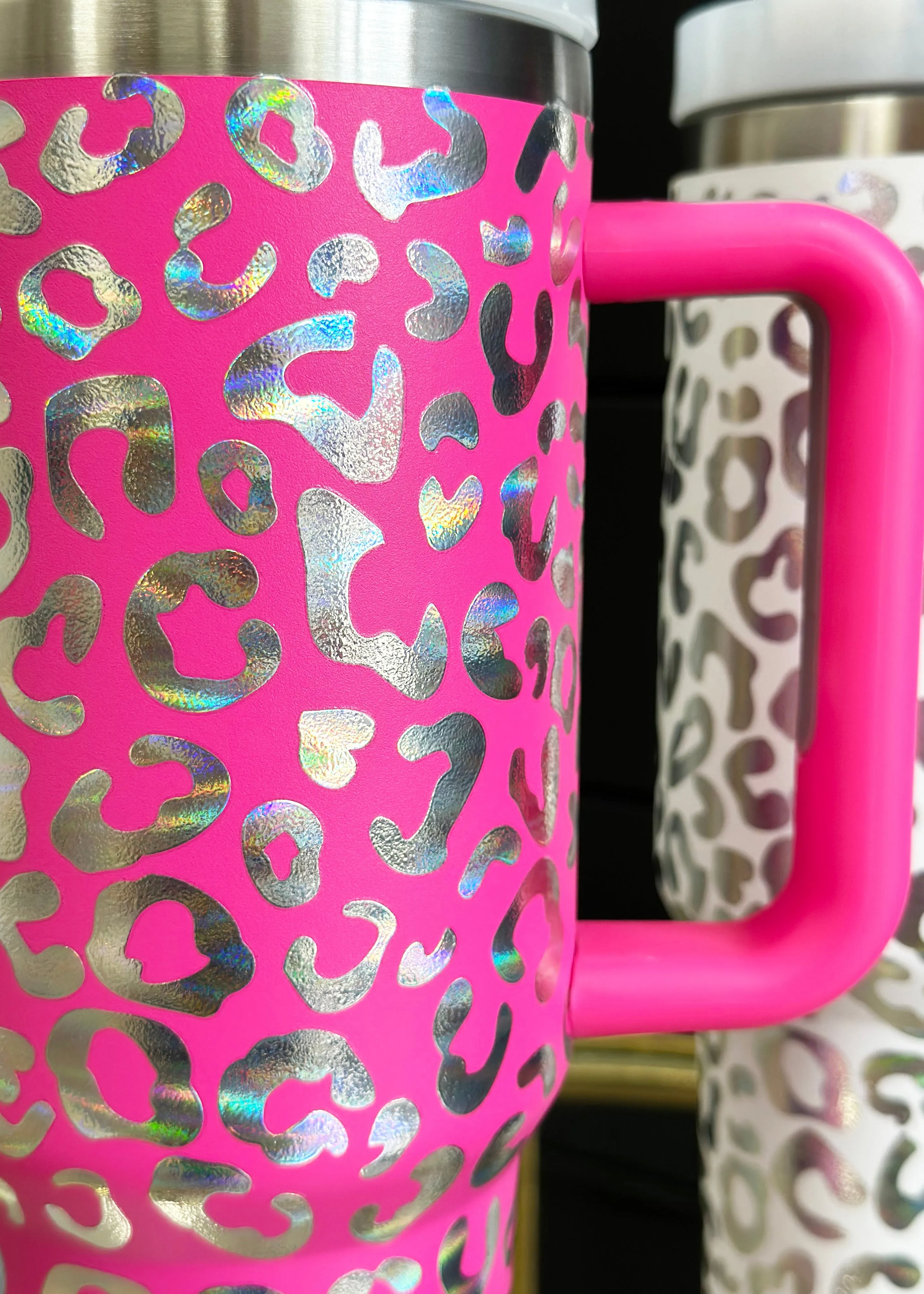 Metallic Animal Print Tumblers - 3 Colors!