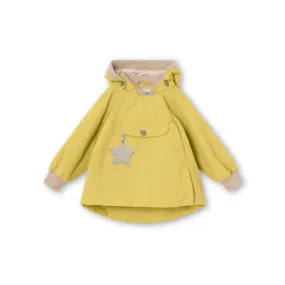 Mini A Ture Wai Fleece Spring Jackct Dusky Citron