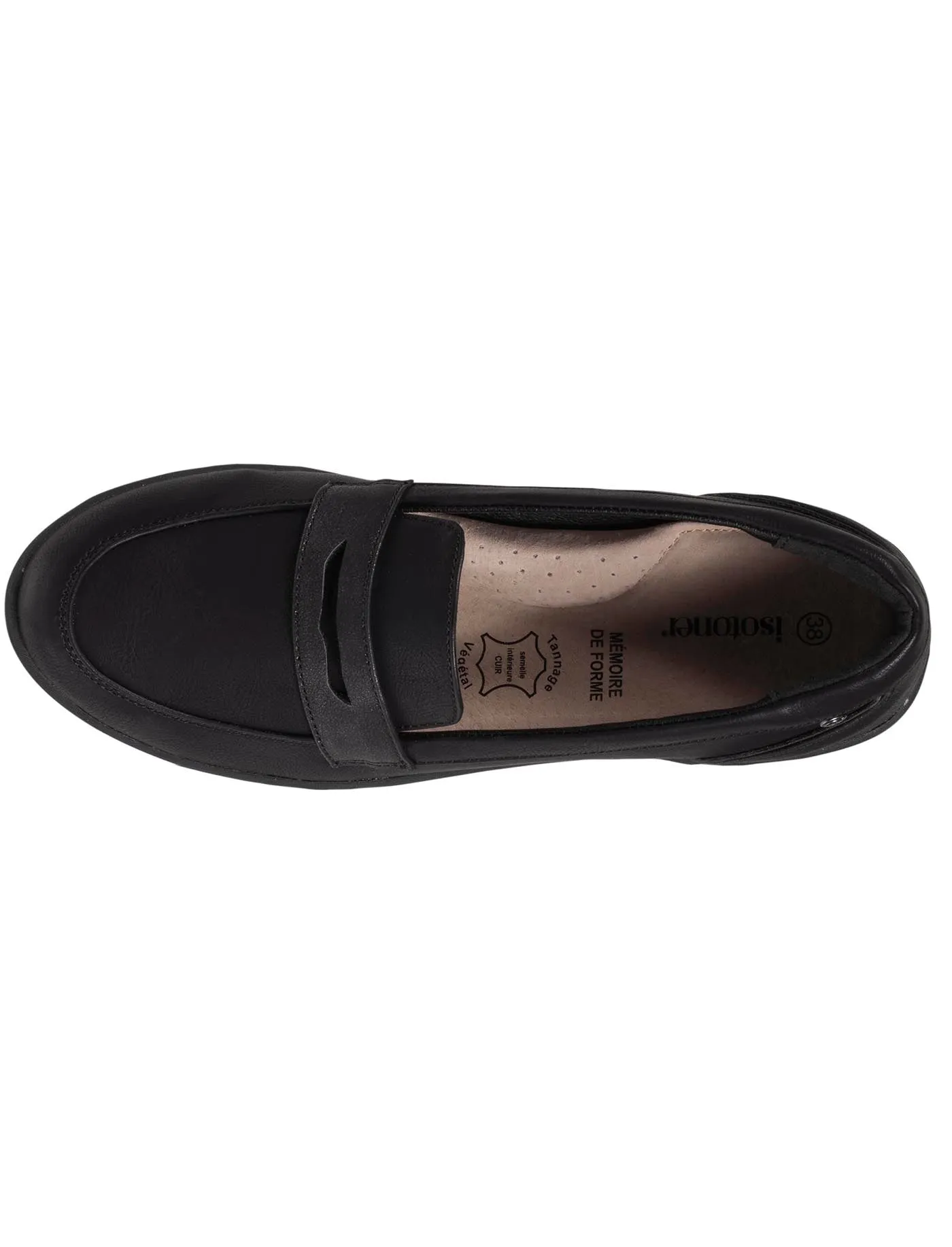 Mocassins Femme CONFORT PLUS classiques Noir