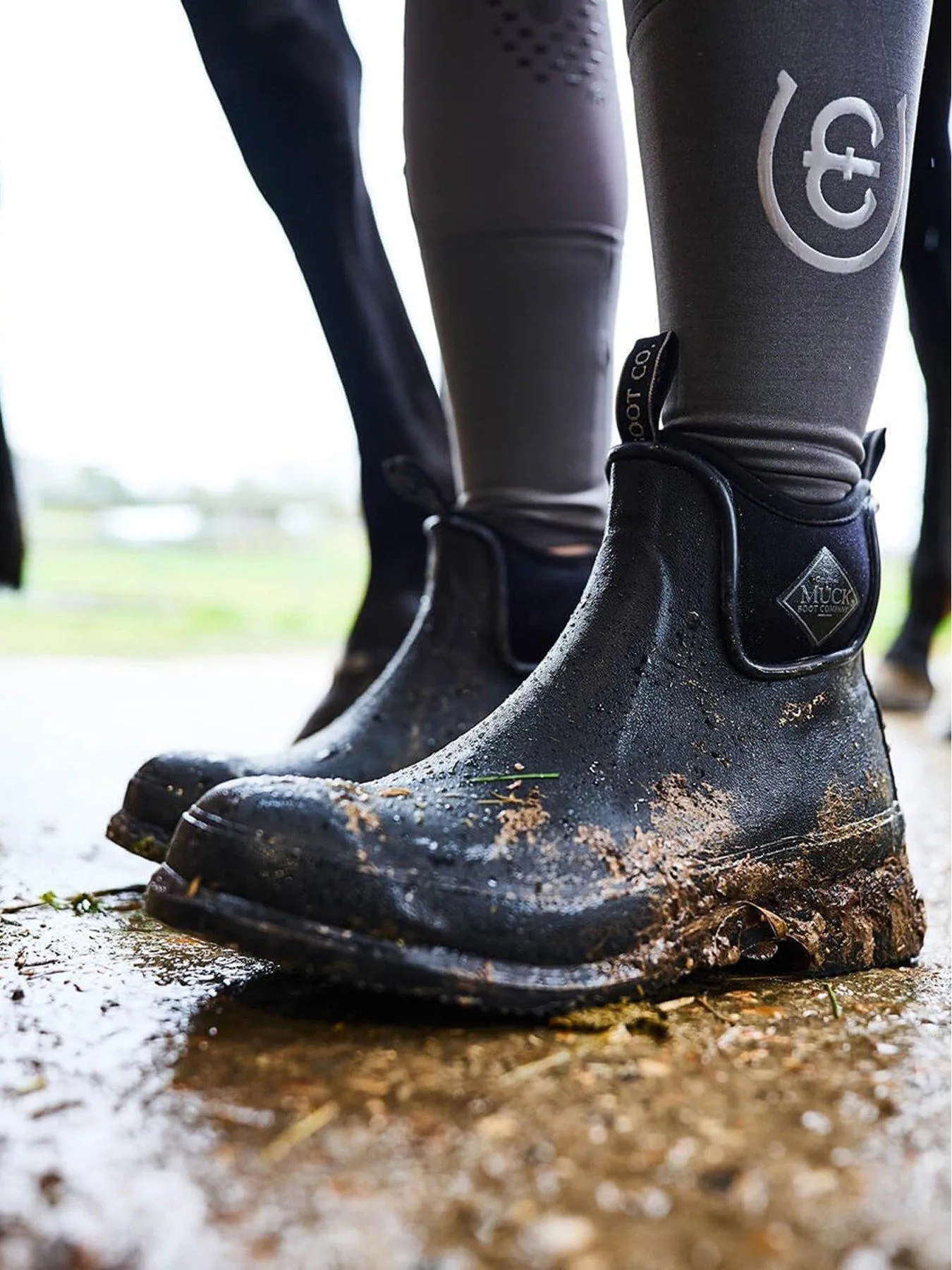 Muck Boots Ladies Wear Ankle Boots- Black