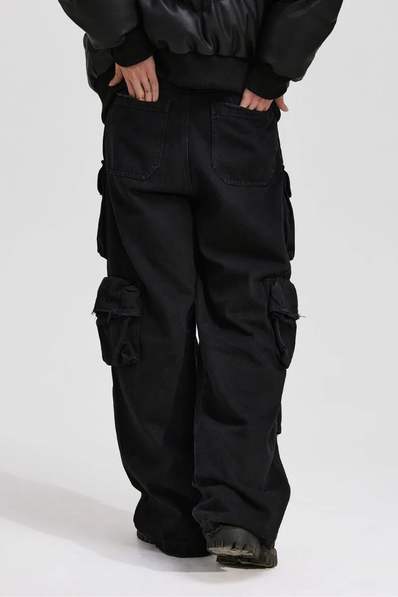 Multi Pocket Cargo Jeans