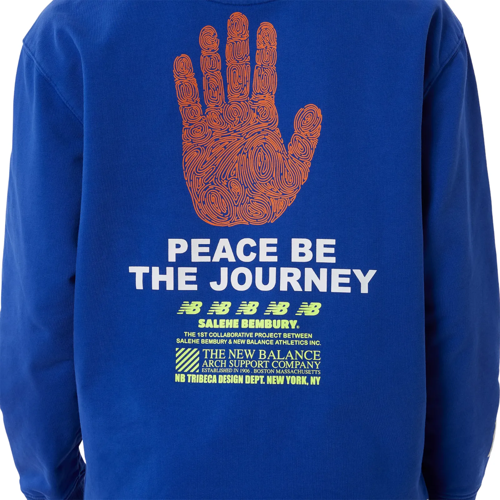 New Balance x Salehe Bembury PBJ Bembury Hoodie - Blue