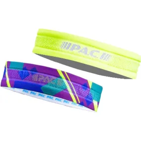 P.A.C. - Recycled Slim Seamless Mesh Pack of 2 Headband ninties