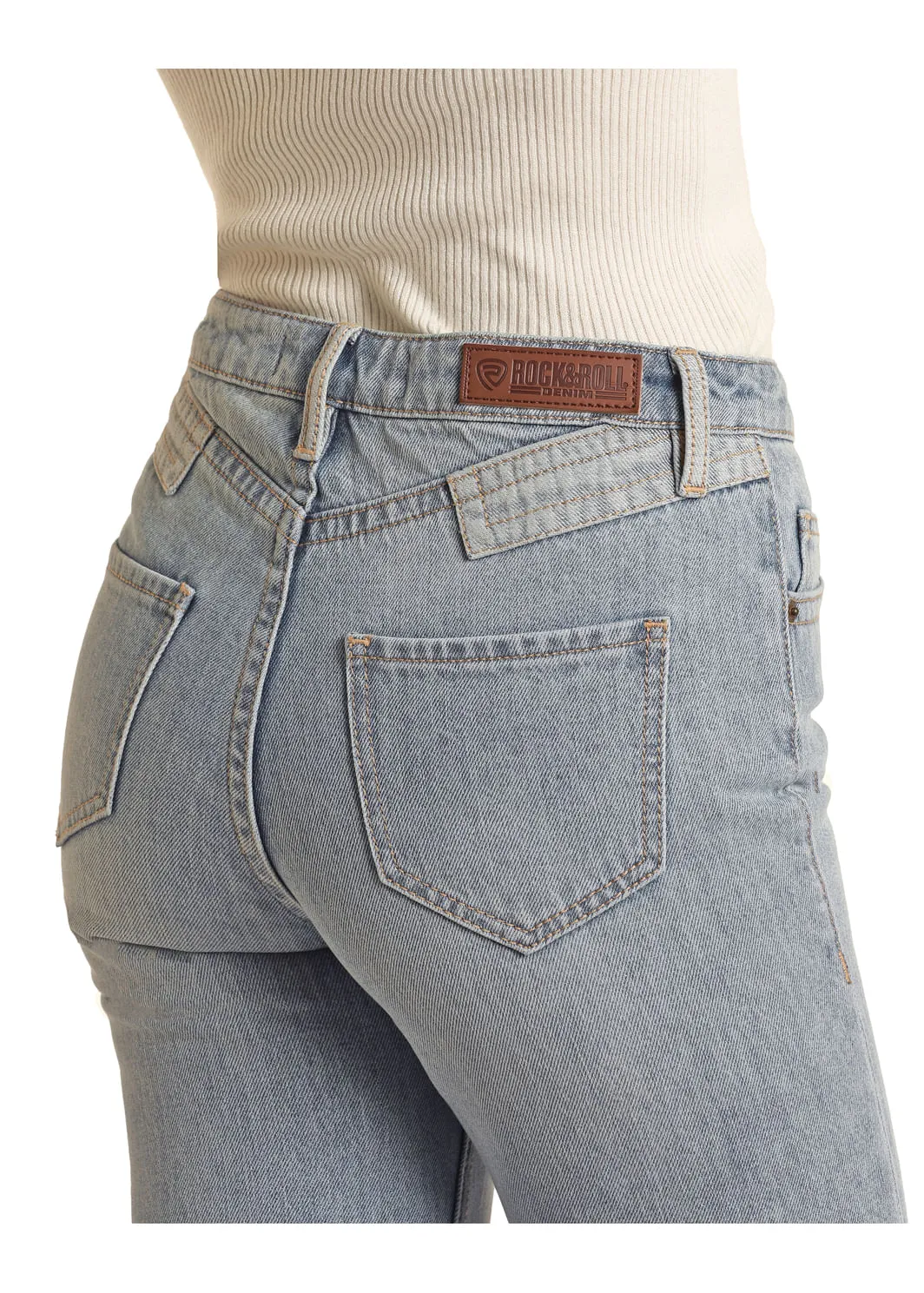 Panhandle Slim Womens Yoke Detail Highrise Jeans