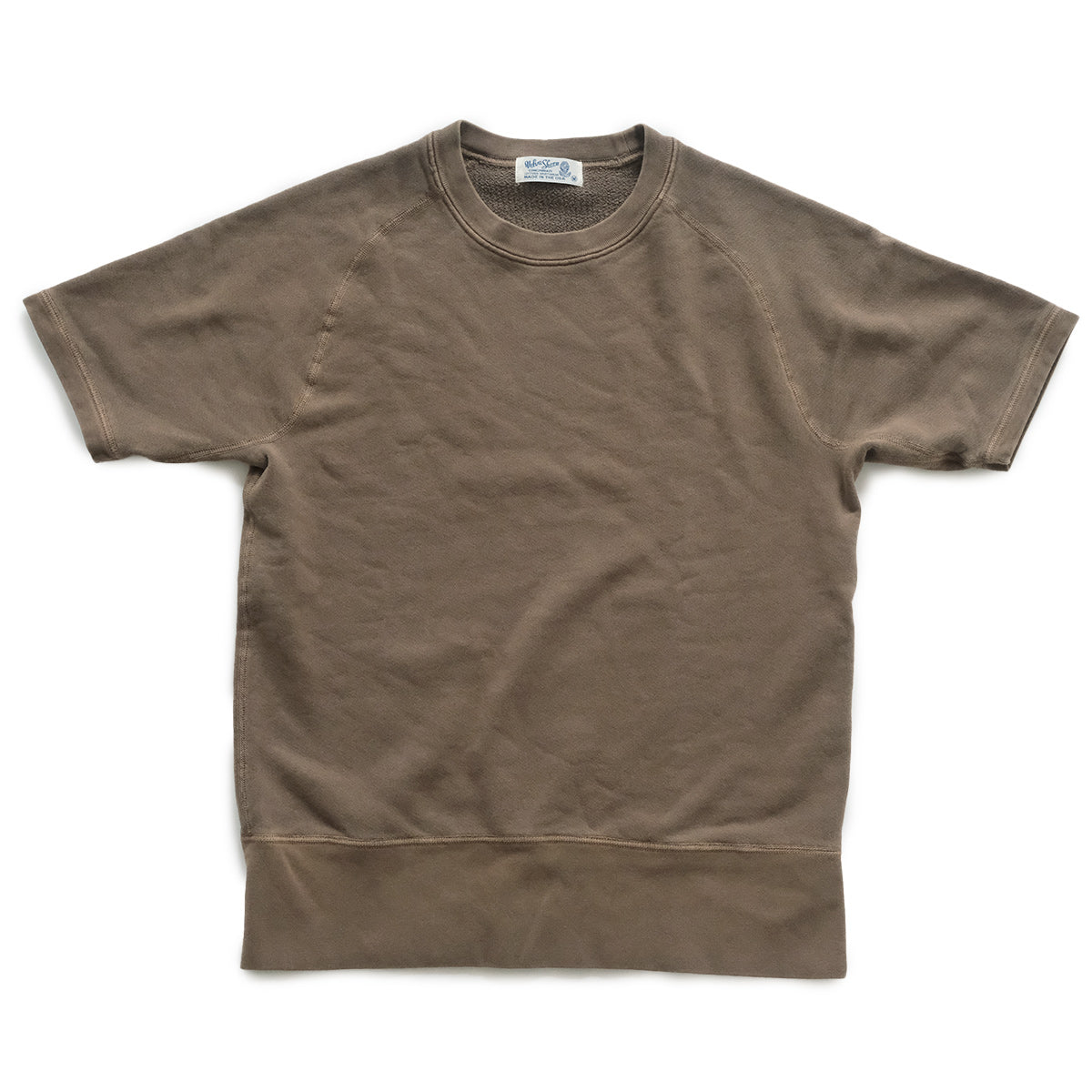 Pigment Short Sleeve Freedom Sweatshirt - Coffee