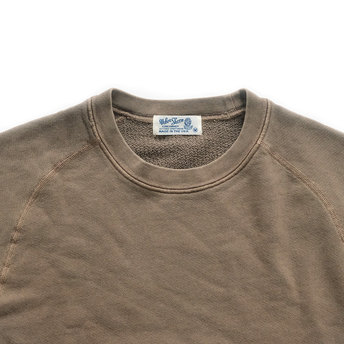 Pigment Short Sleeve Freedom Sweatshirt - Coffee