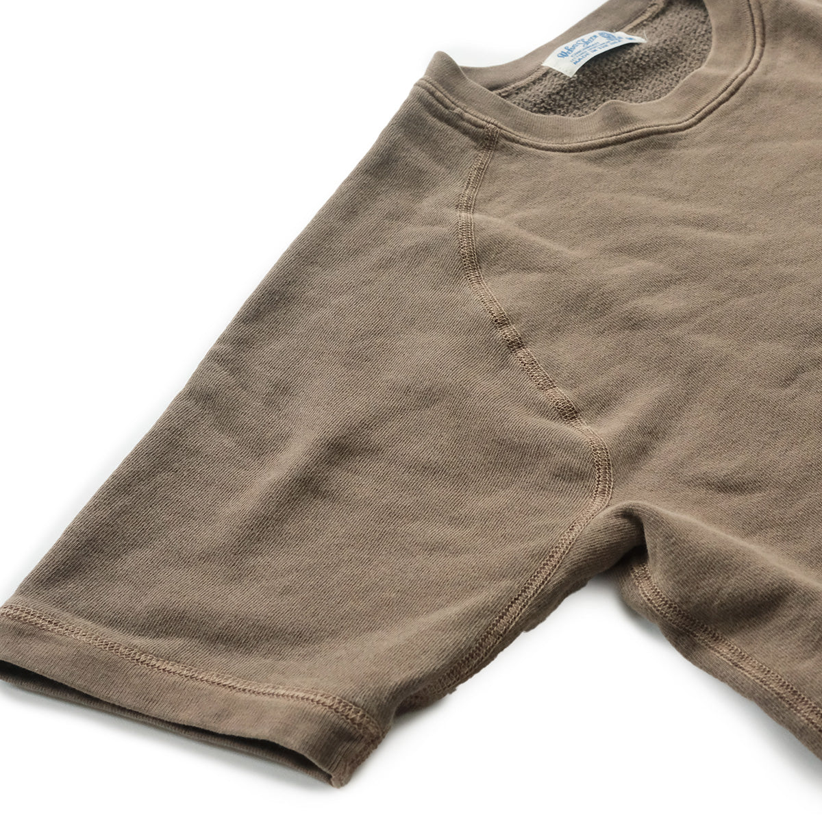 Pigment Short Sleeve Freedom Sweatshirt - Coffee