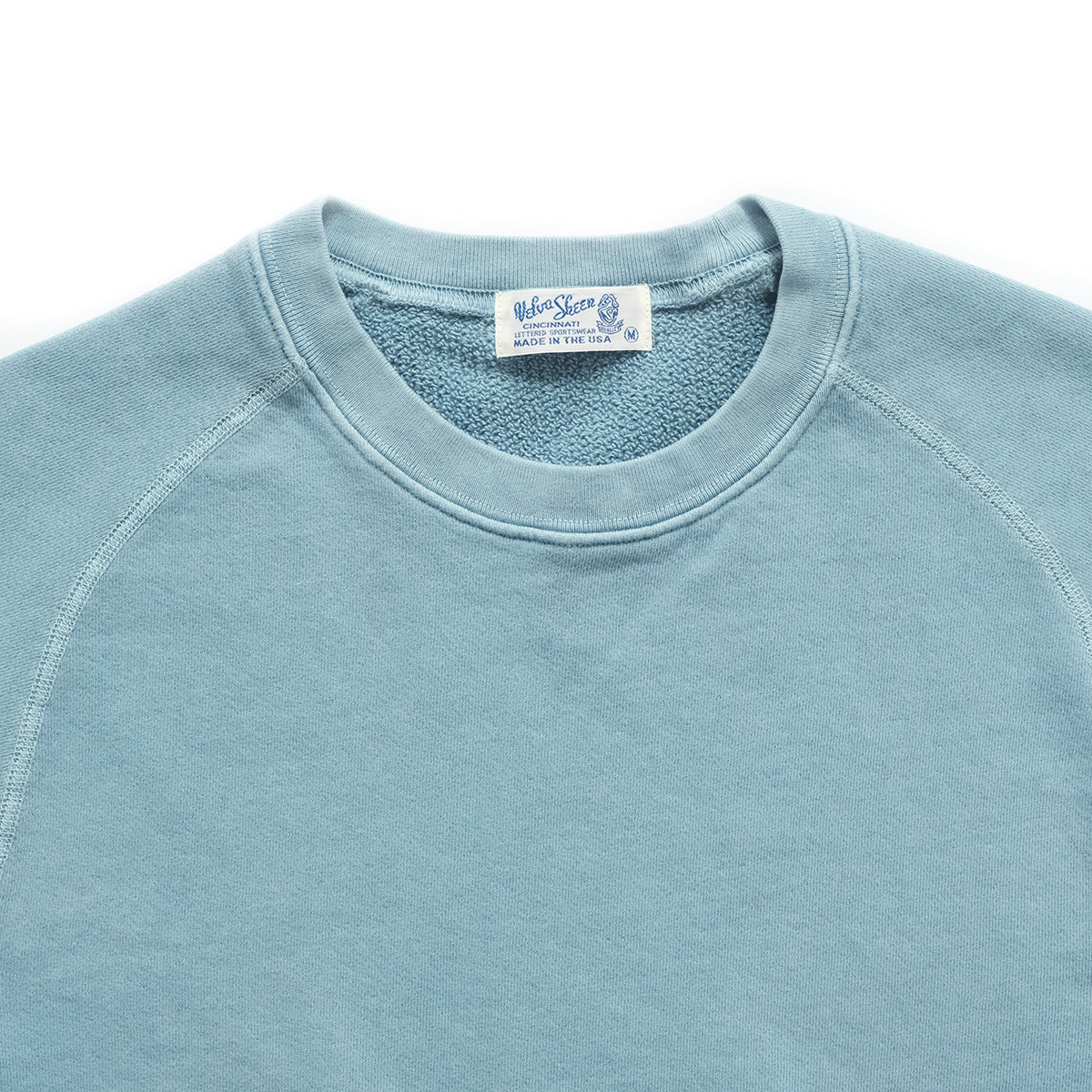 Pigment Short Sleeve Freedom Sweatshirt - Elemental Blue