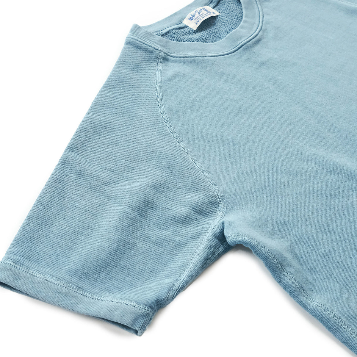 Pigment Short Sleeve Freedom Sweatshirt - Elemental Blue