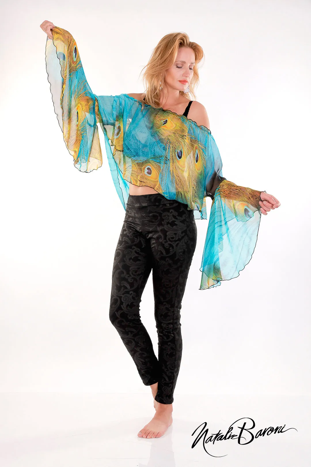 Poet Sleeve Top - Venezia