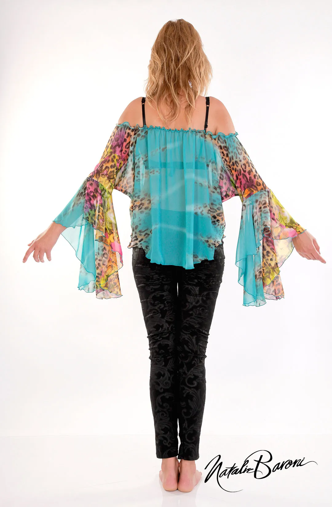 Poet Sleeve Top - Venezia