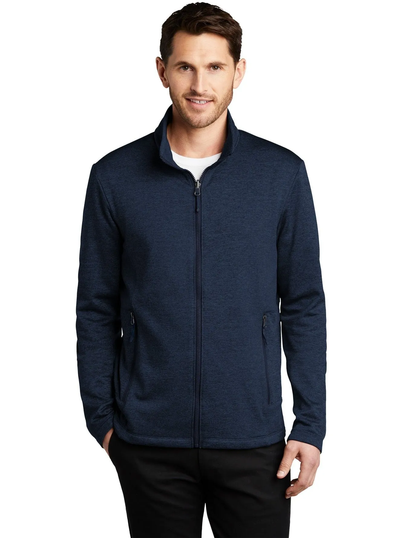 Port Authority Collective Striated Fleece Jacket