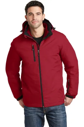 Port Authority Vortex Waterproof 3-in-1 Jacket J332 Rich Red/ Black