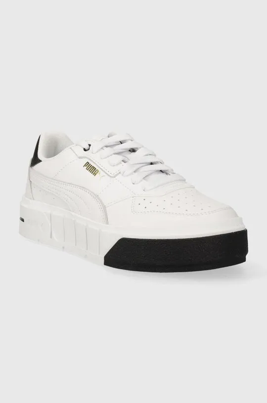 Puma leather sneakers Cali Court Lth Wns white color