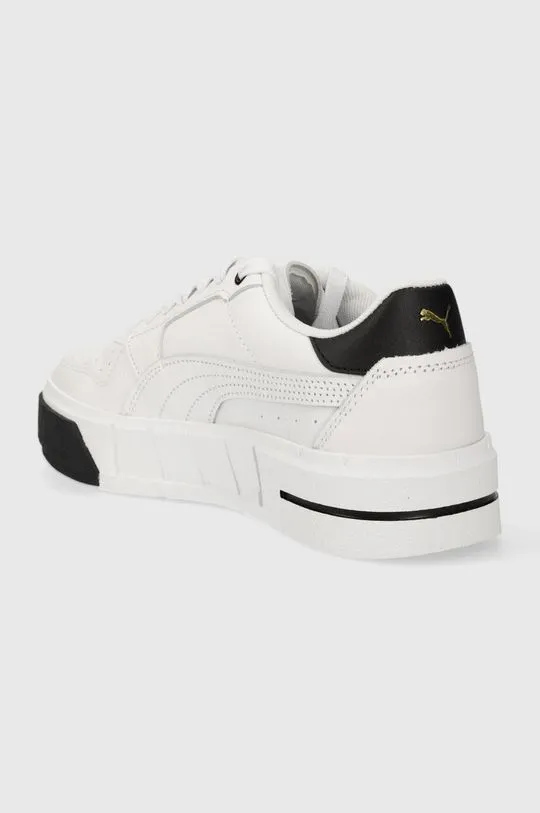 Puma leather sneakers Cali Court Lth Wns white color