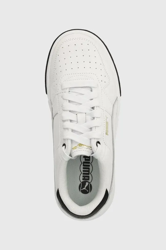 Puma leather sneakers Cali Court Lth Wns white color