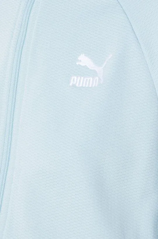 Puma sweatshirt women's blue color