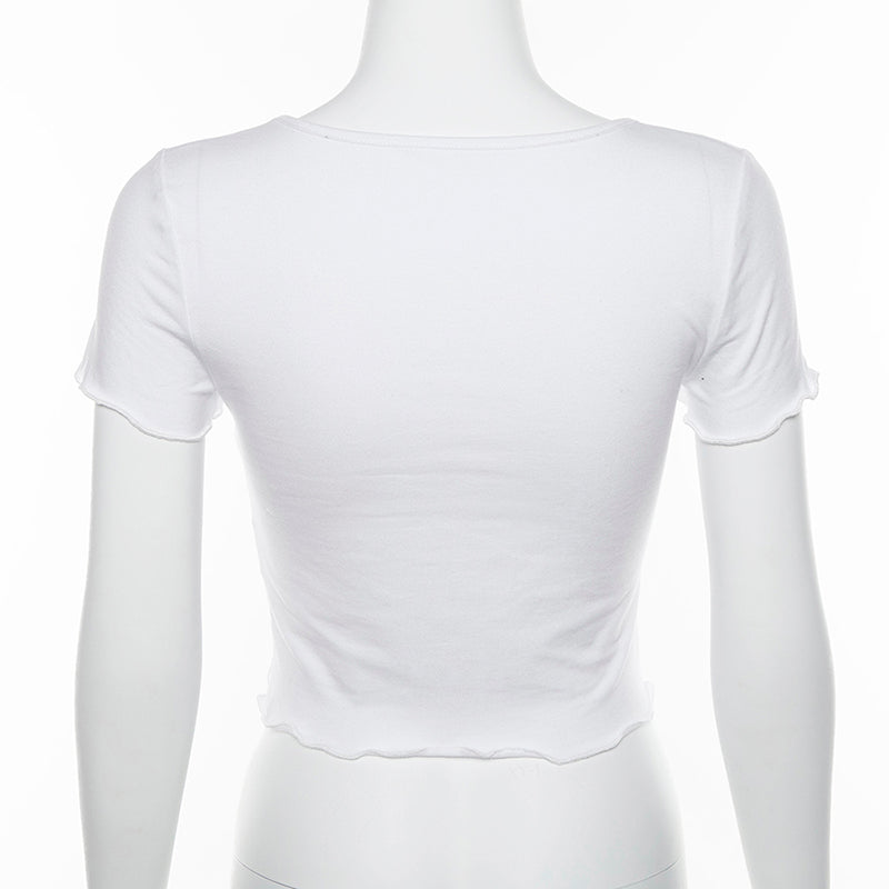 PURE WHITE CROP TOP BY22527