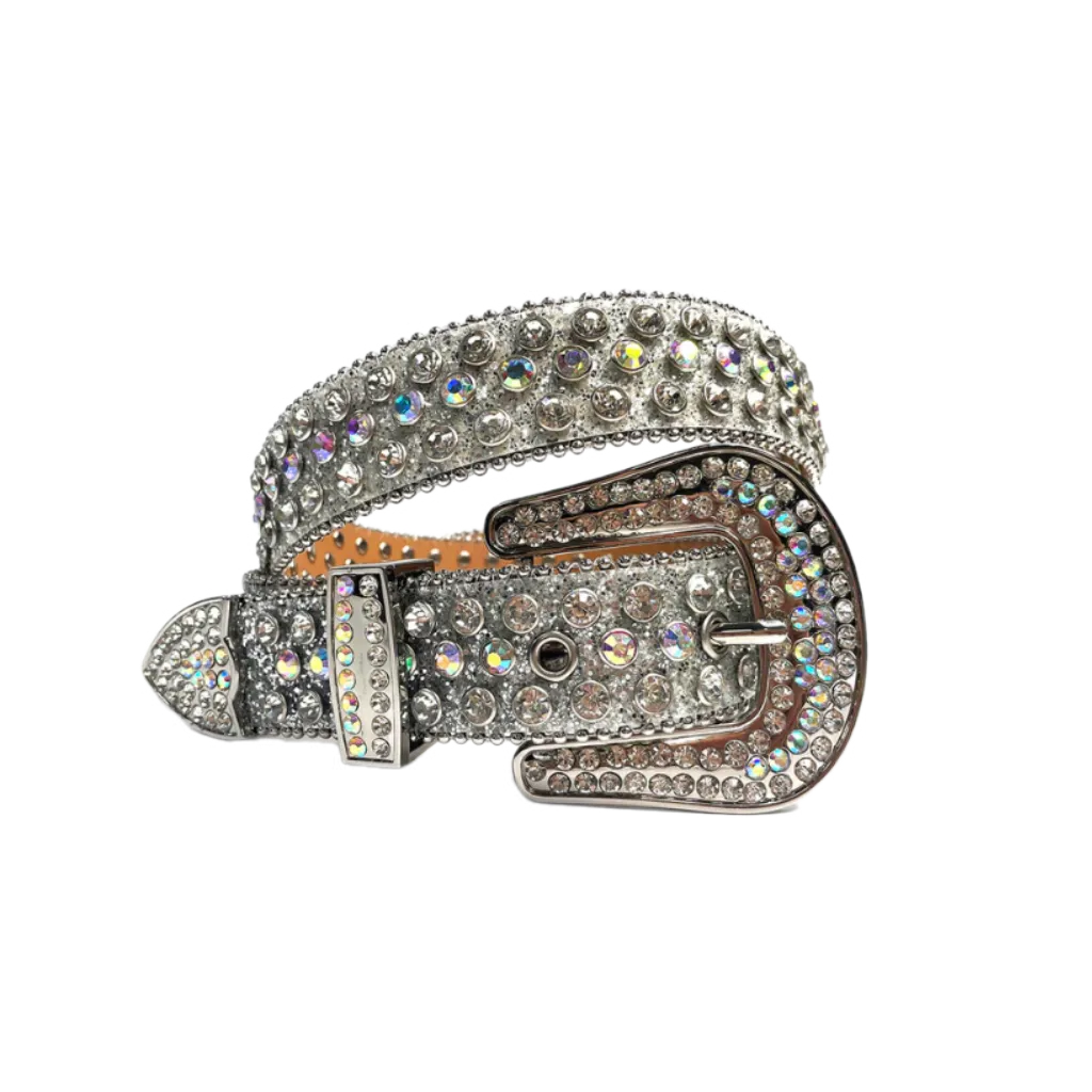 RhineStone BB Chrome Belt