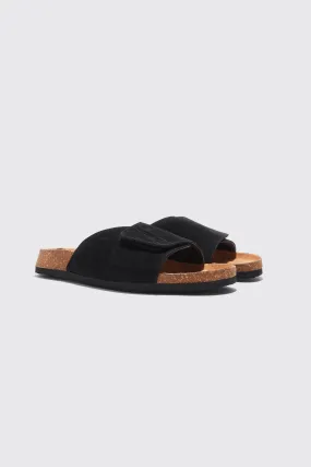 Suedette Sandal | boohooMAN UK