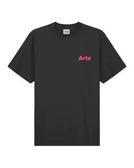 T-Shirt Arte Antwerp Teo Back Heart Black