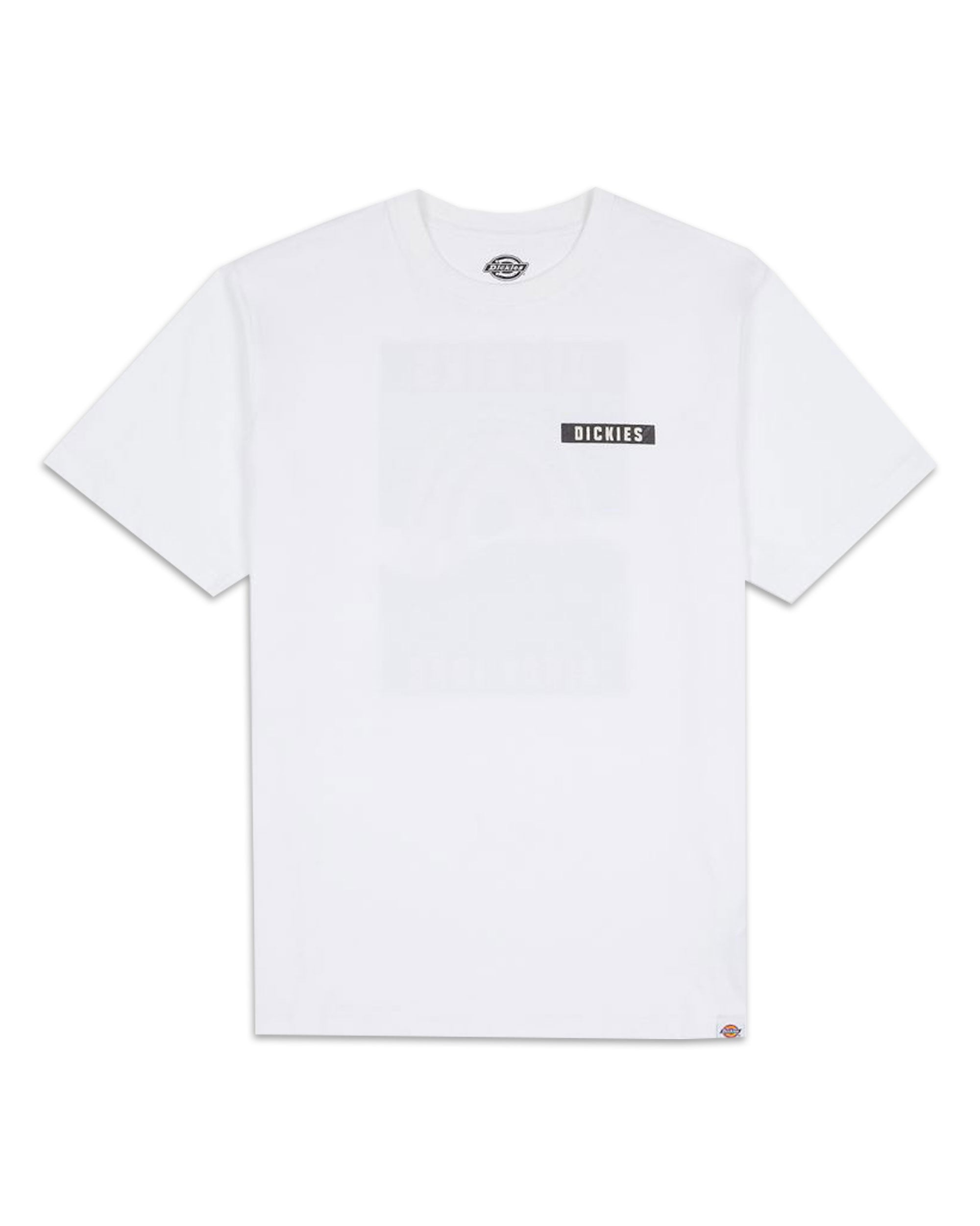 T-Shirt Uomo Dickies Baker City Tee Bianco