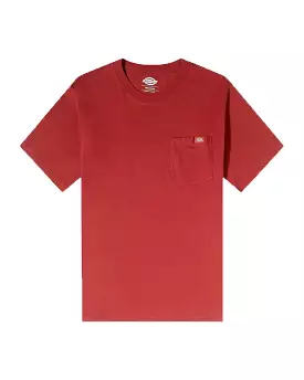 T-Shirt Uomo Dickies Luray Pocket Tee Ss Fired Brick