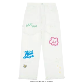 TAKA Original Fun Growing daisy relax fit low-rise jeans