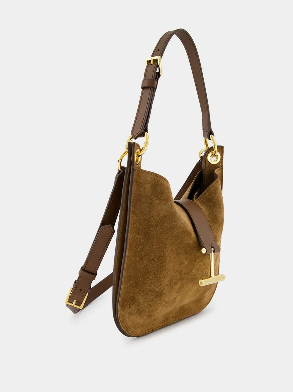 Tara Suede Small Crossbody Bag