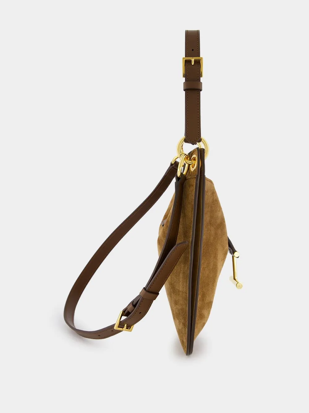 Tara Suede Small Crossbody Bag