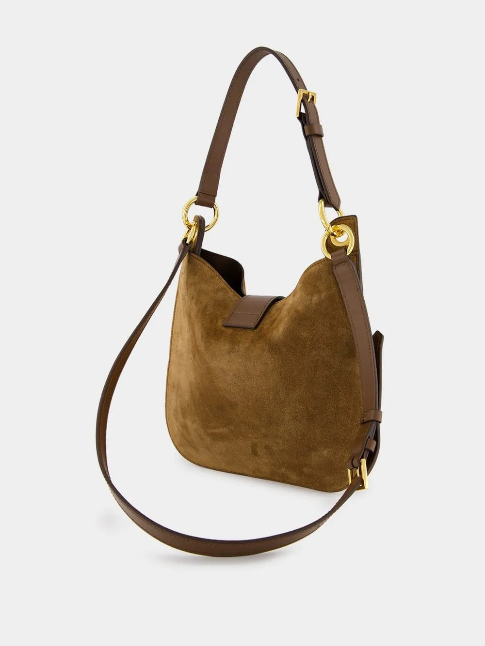 Tara Suede Small Crossbody Bag