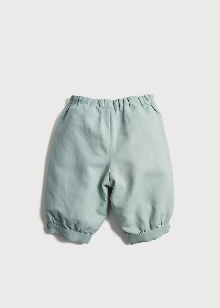 Teal Linen Pageboy Knickerbockers (12mths-10yrs)