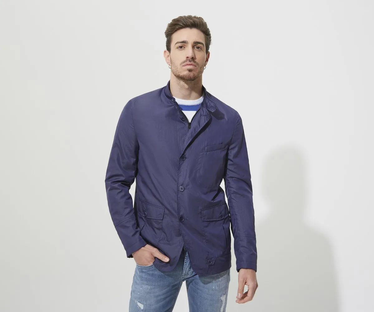 Technical fabric jacket