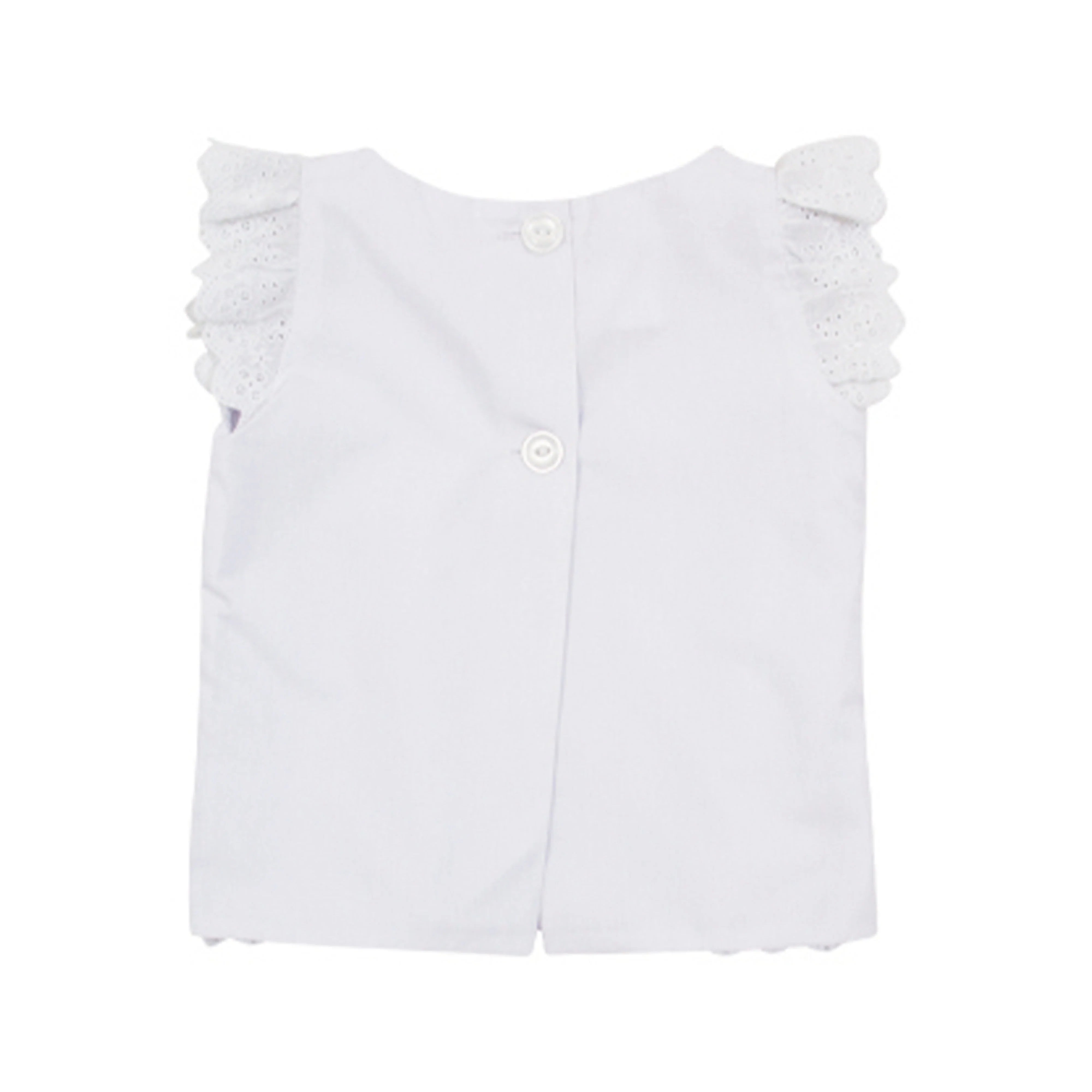 The Beaufort Bonnet Company - Worth Ave White Ellies Eyelet Top